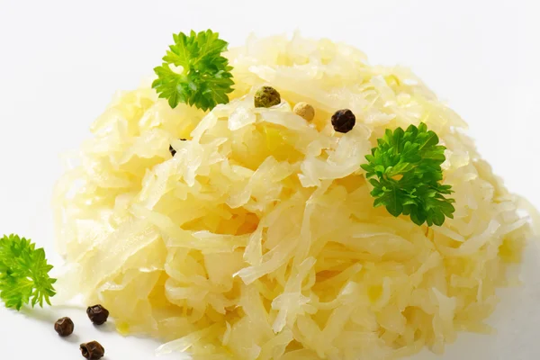 Haufen Sauerkraut — Stockfoto