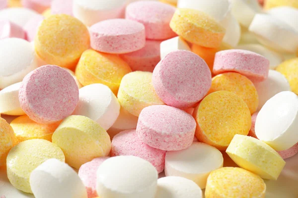 Сахарные конфеты со вкусом фруктов — стоковое фото