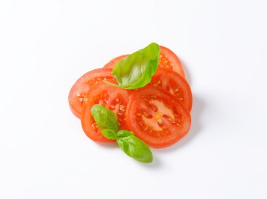 kırmızı domates dilimleri