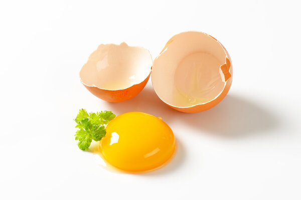 Raw egg yolk