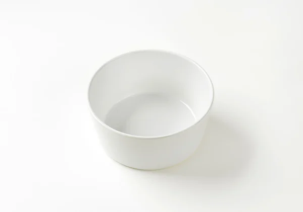 Round sloping edge serving bowl — Stock Photo, Image