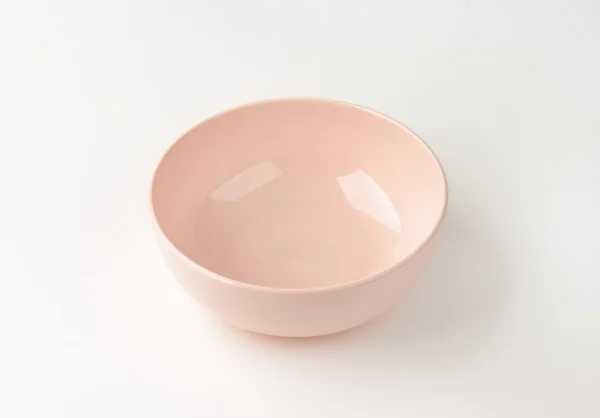 Round pink bowl — Stock Photo, Image