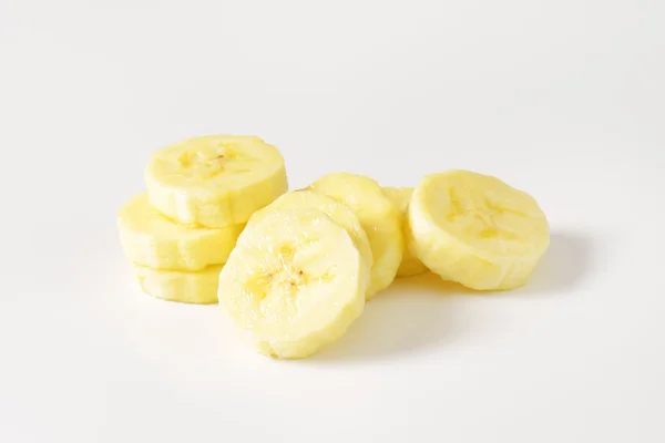 Fette di banana fresca — Foto Stock