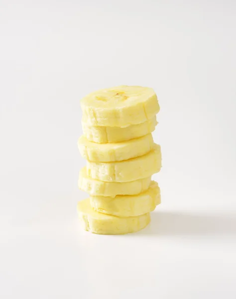 新鲜香蕉片 — 图库照片