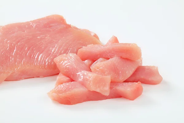 Carne di tacchino fresca — Foto Stock