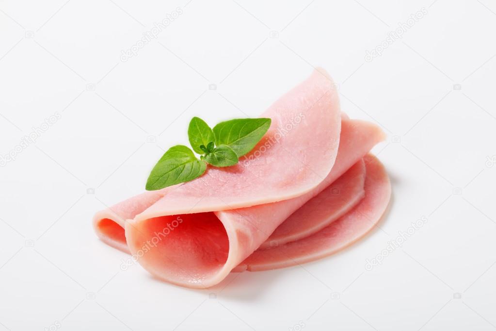 slices of ham