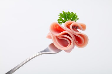 çatal jambon dilim