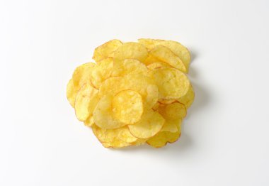 patates cipsi yığını