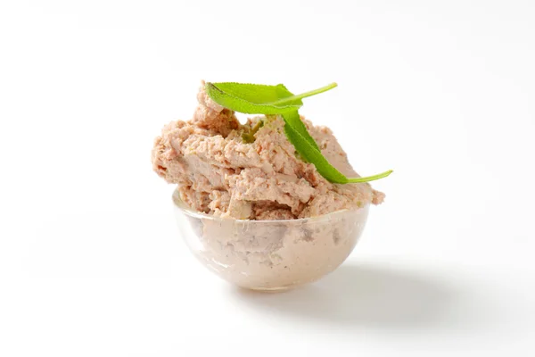 Chicken liver pate — Stock Photo, Image