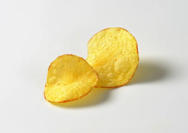 Crunchy potato chips — Stock Photo, Image