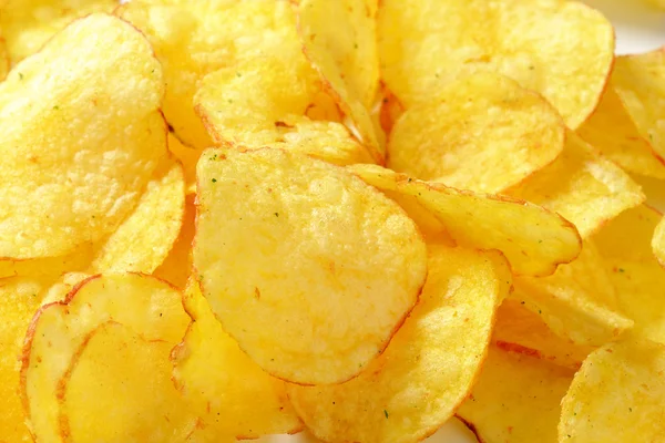 Montão de batatas fritas — Fotografia de Stock