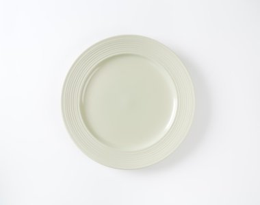 Geniş ağızlı kemik beyaz yemek tabağı