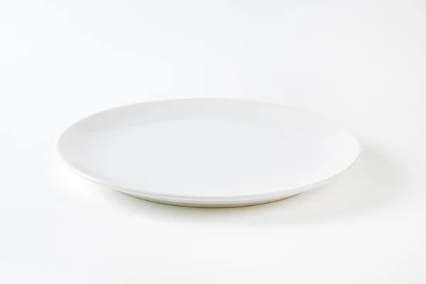 Πιάτο ρηχό λευκό coupe — Φωτογραφία Αρχείου