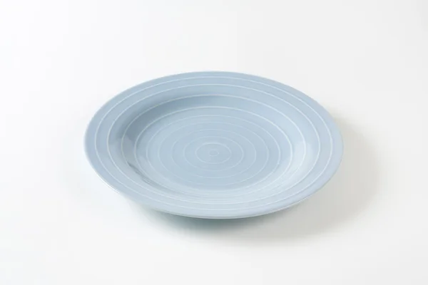 Assiette bleue — Photo