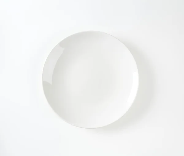 Rimless plato de sopa blanca — Foto de Stock