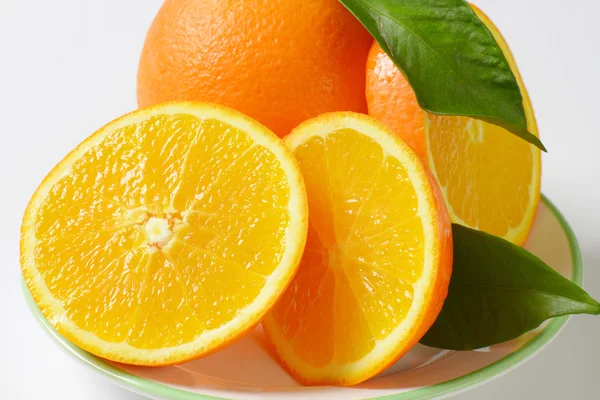 Frische Orangenscheiben — Stockfoto