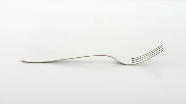 Metal dinner fork — Stock Photo, Image