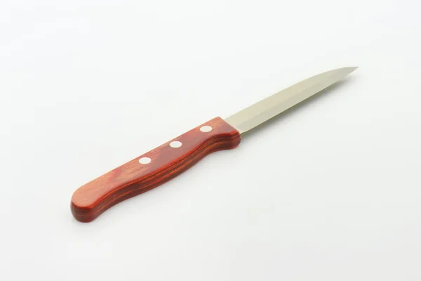 Warzywo nóż z drewnianą rączką — Zdjęcie stockowe