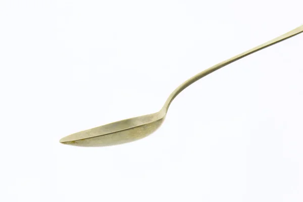 Old silver spoon — Stock Photo, Image