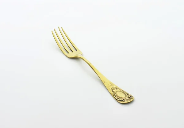 Vintage dinner fork — Stock Photo, Image