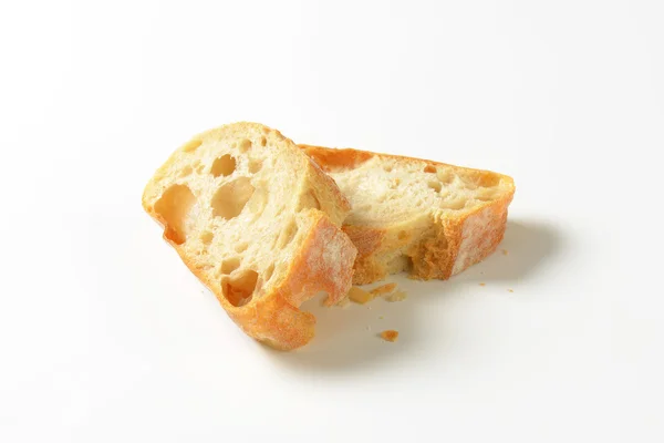 Ciabatta скибочки хліба — стокове фото