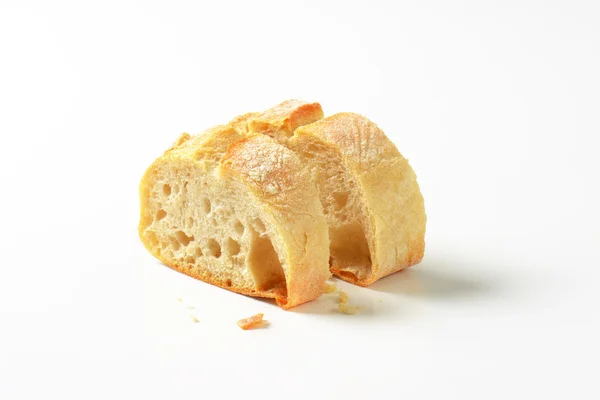 Ciabatta fette di pane — Foto Stock