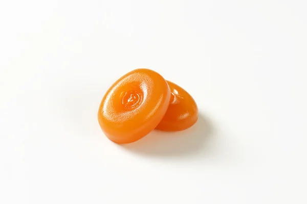 Karmelowe cukierki twarde — Zdjęcie stockowe