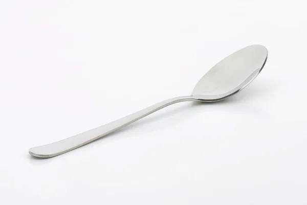 Fém táblázat spoon — Stock Fotó