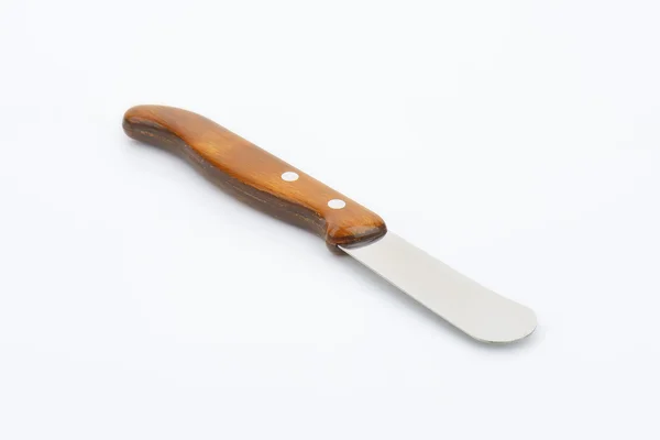 Fa nyelű kést — Stock Fotó