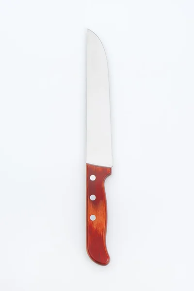 Drewno uchwyt noża — Zdjęcie stockowe