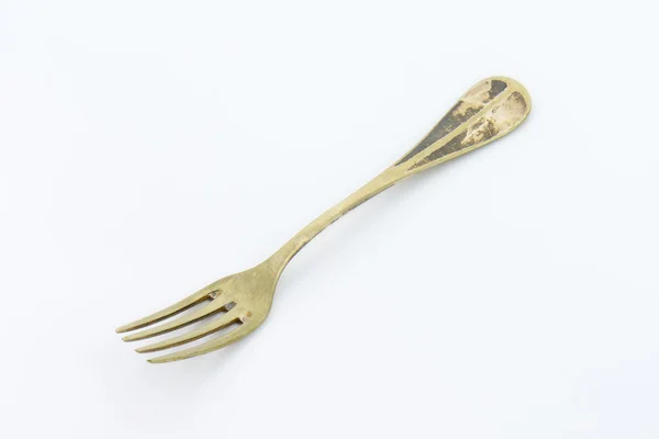 Old rusty dinner fork — Stock Photo, Image