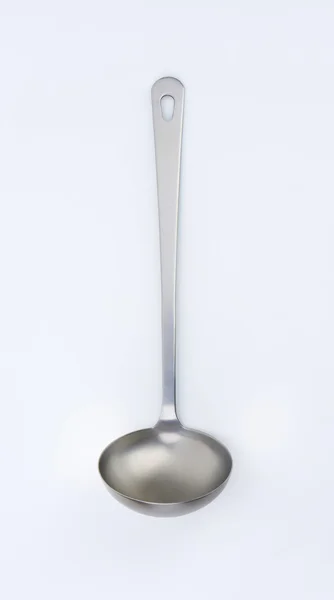 Metal çorba Kepçe — Stok fotoğraf
