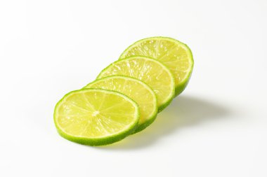 Taze limon meyve dilimleri