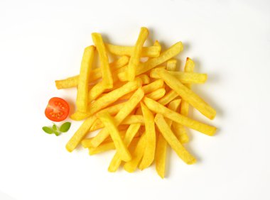kızarmış patates yığını