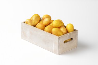 Bir kutu patates.