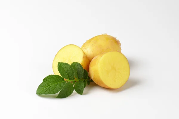 Patate crude non pelate — Foto Stock