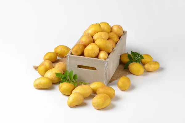 Caixa de batatas — Fotografia de Stock