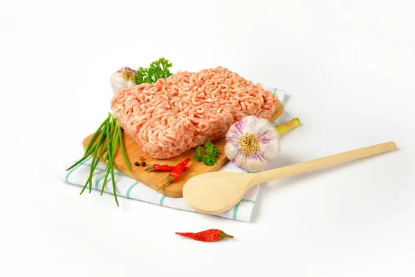 Raw minced meat — Stock Photo, Image