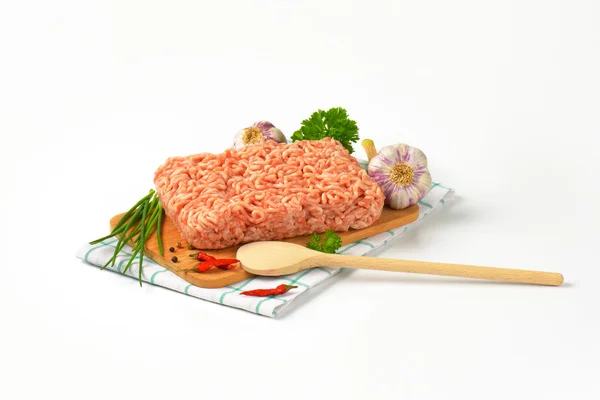 Rohes Hackfleisch — Stockfoto