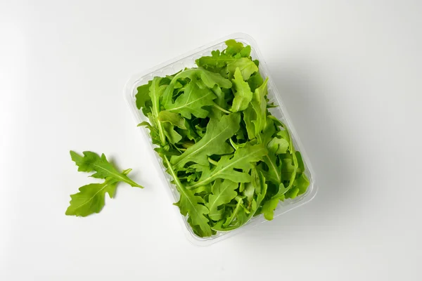 Fresh arugula leaves — Stock Photo, Image