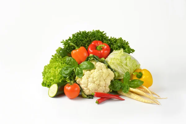 신선 한 채소의 다양성 — 스톡 사진