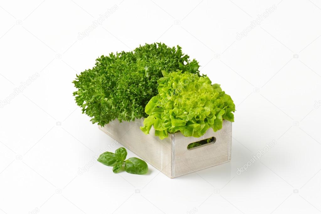 box of lettuce