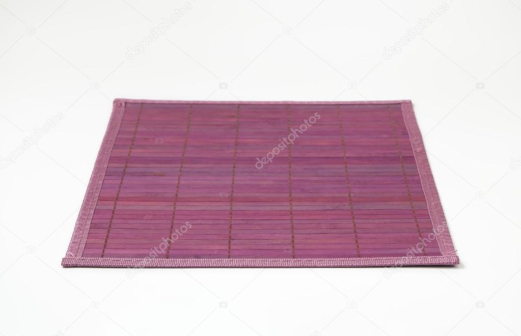 Violet bamboo place mat