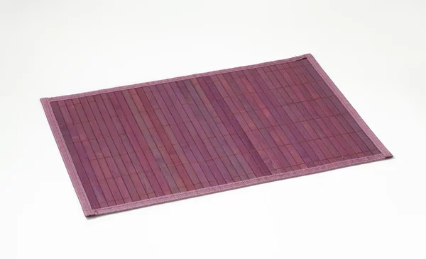 Violet bamboo place mat — Stock Photo, Image