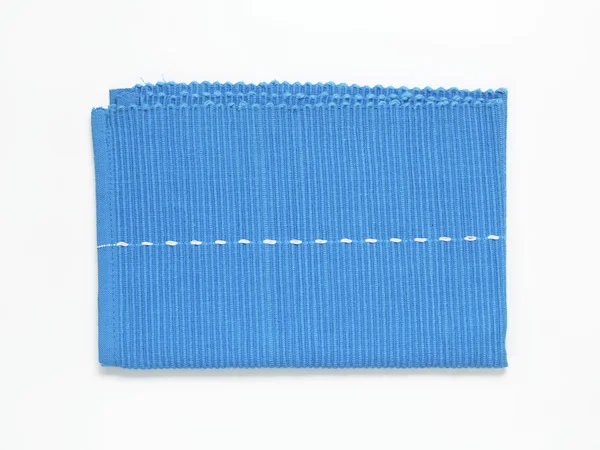 Tapete de mesa azul — Fotografia de Stock