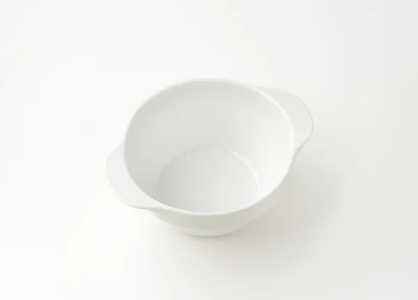 White soup bowl — Stock Photo, Image