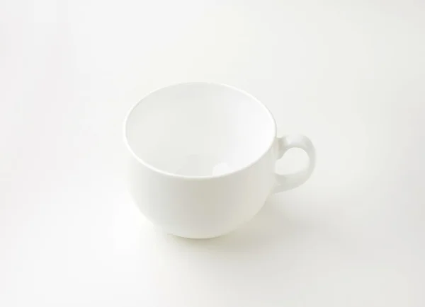 Fehér leves csésze — Stock Fotó