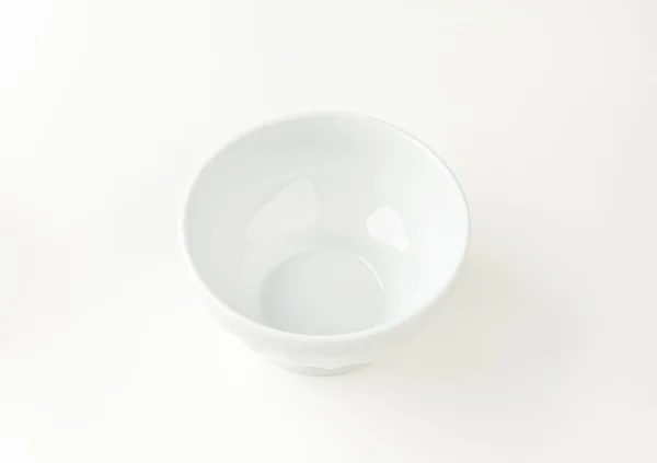 深白瓷碗 — 图库照片