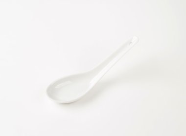 beyaz porselen meze kaşık