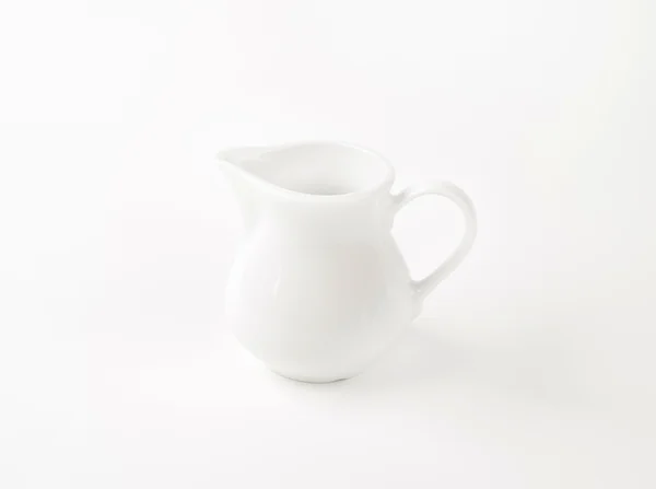 White milk jug — Stock Photo, Image
